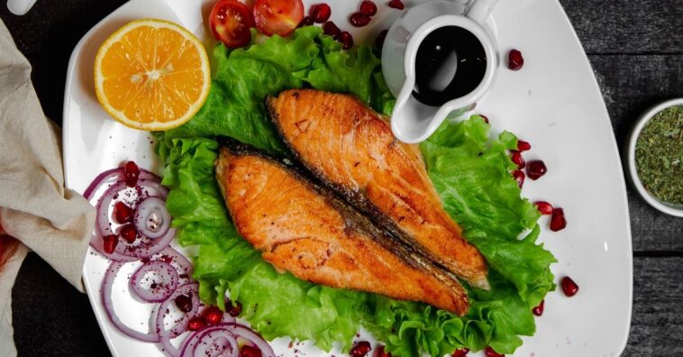 filé de peixe assado