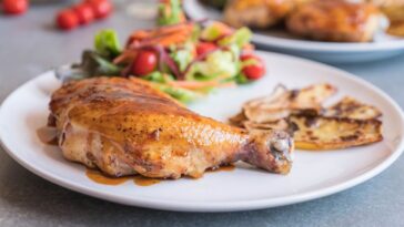 frango com creme de cebola