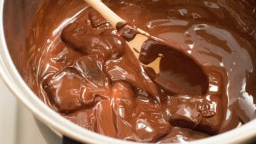 ganache de chocolate