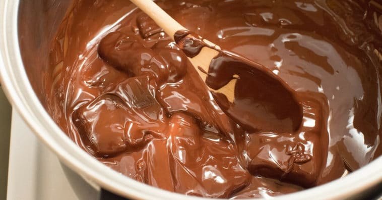 ganache de chocolate