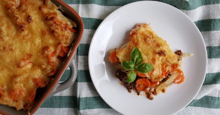 lasanha de brócolis