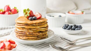 massa de panqueca de liquidificador