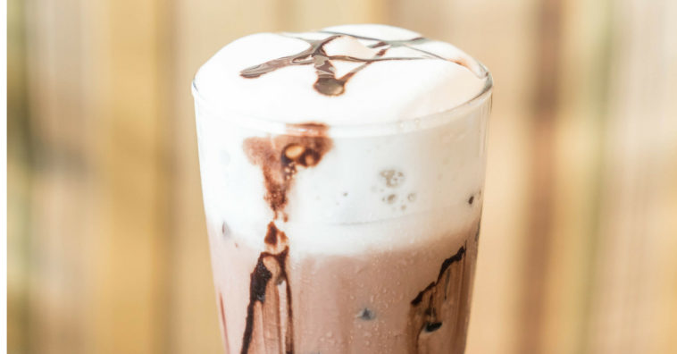 milkshake com sorvete