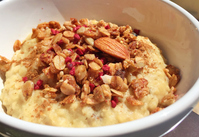 receitas de mingau de aveia com canela e stévia