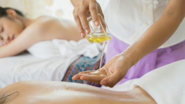 fazer óleos de massagem