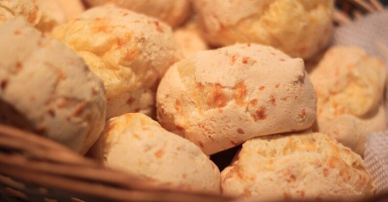 pão e queijo com 3 ingredientes