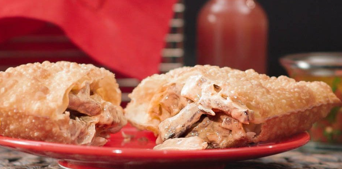 três receitas de pastel de estrogonofe