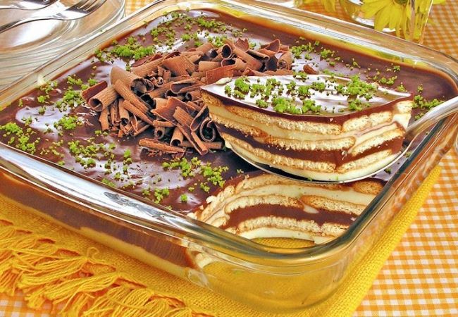 receitas de pavê de limão