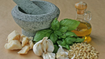 pesto de manjericão