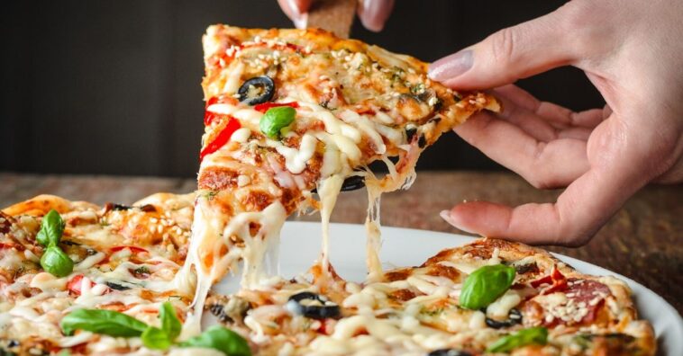 pizza de frigideira fit