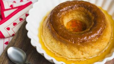 pudim de panela de pressão