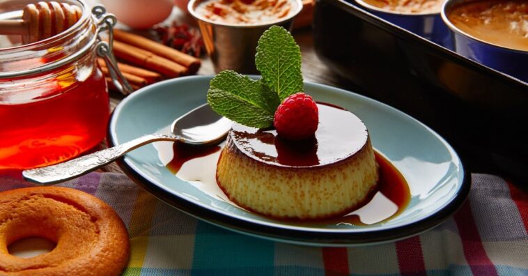 pudim que não vai ao forno