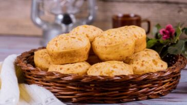pão de queijo de batata-doce