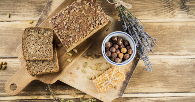 receitas de pão saudável