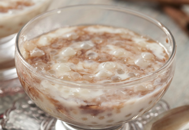 receitas de sagu com leite moça