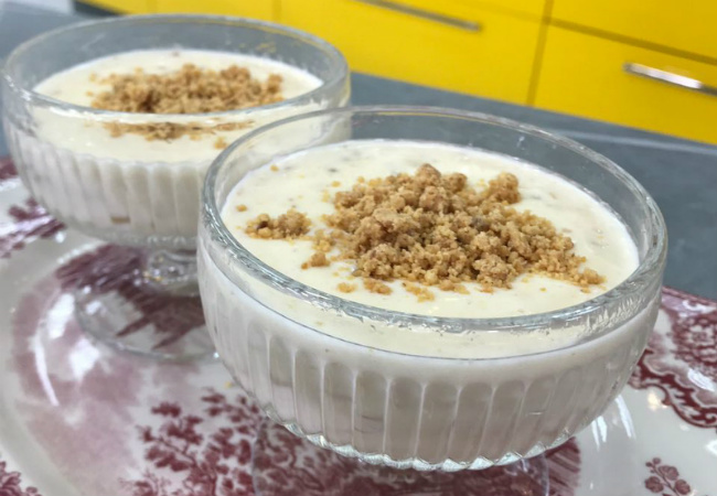 receitas de sagu de paçoca