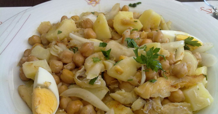 salada de bacalhau