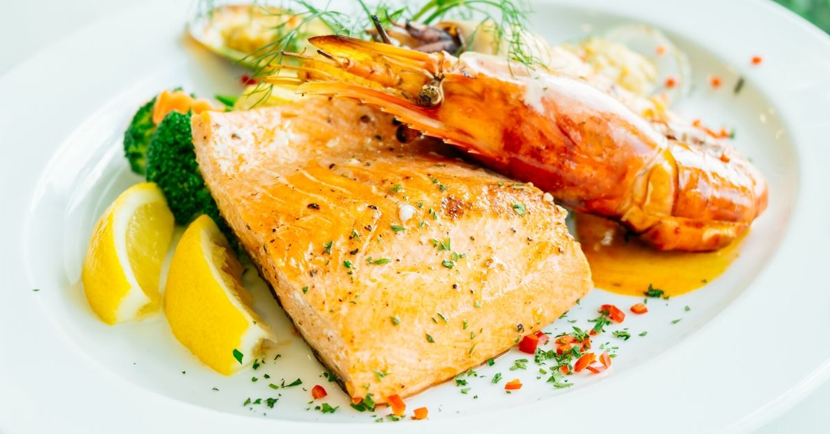 salmão ao molho de maracujá