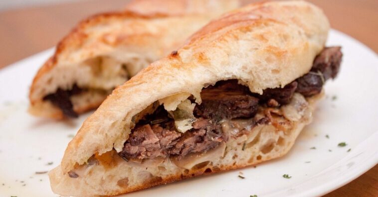 sanduíche de filé mignon