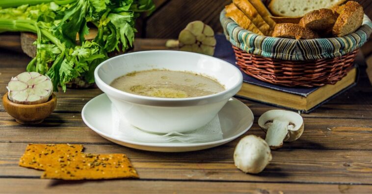 sopa de cogumelos