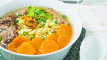 sopa de macarrão