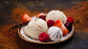 sorvete de leite condensado