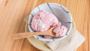 receitas de sorvete de morango