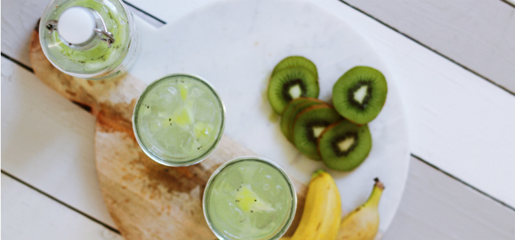 receitas de suco de kiwi