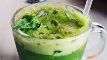 suco de pepino com limão