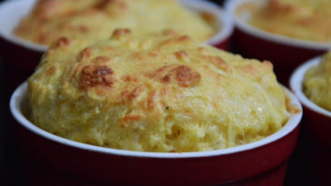 suflê de couve-flor