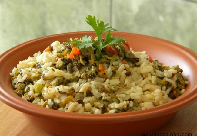 melhores receitas de sururu arroz