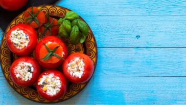 tomate recheado com ricota