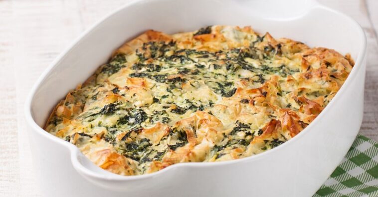 receitas de torta de espinafre com abobrinha