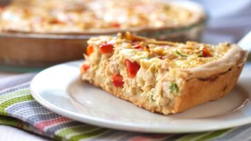 torta de frango com requeijão