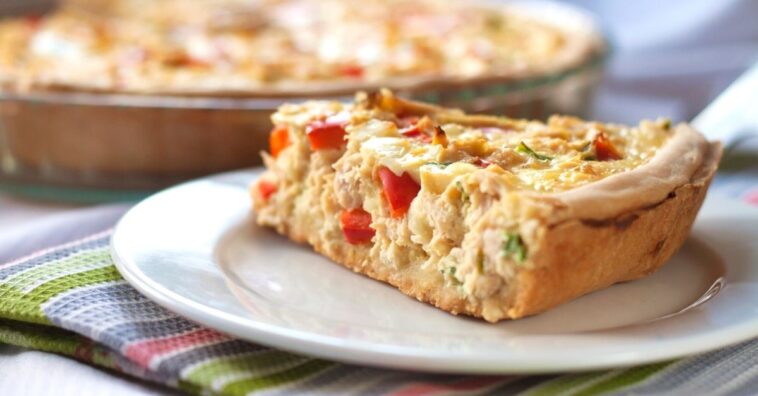 torta de frango com requeijão