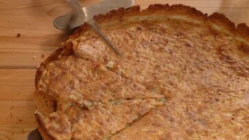 torta de pão de queijo