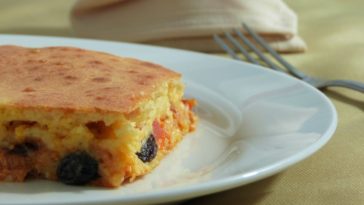 torta de salsicha de liquidificador