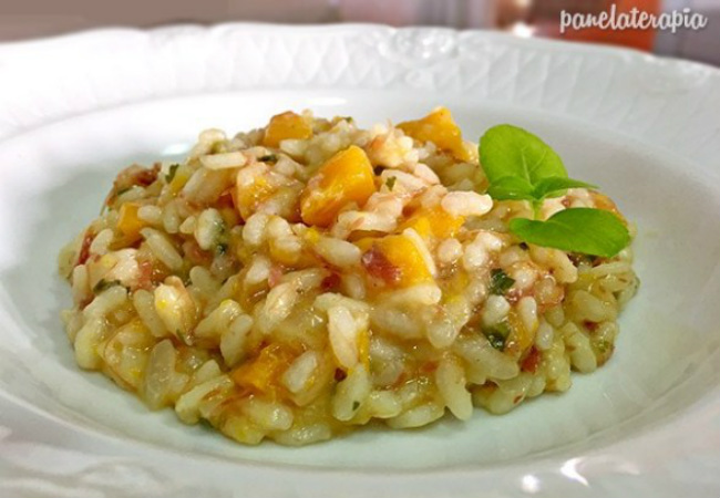 receitas de uma panela só risoto abobora