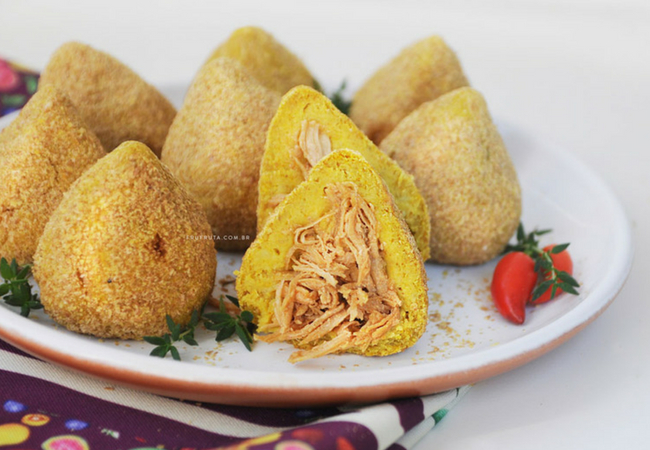 receitas sem lactose como fazer coxinha