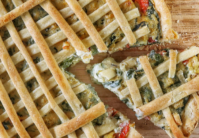 como fazer receitas veganas quiche