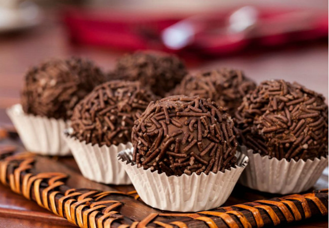 receitas vegetarianas criativas brigadeiro