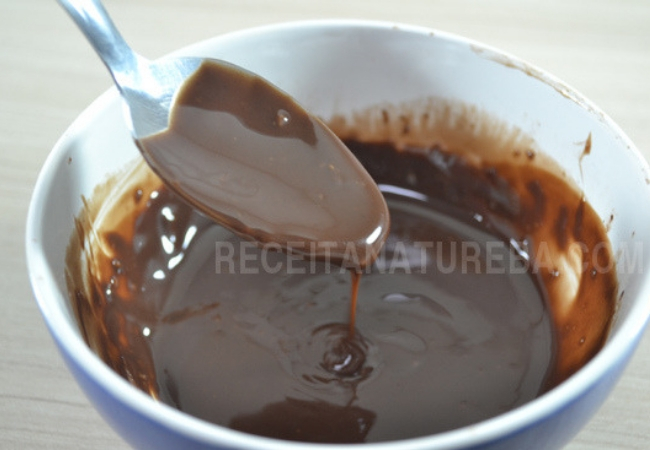 receita de recheio de chocolate fit