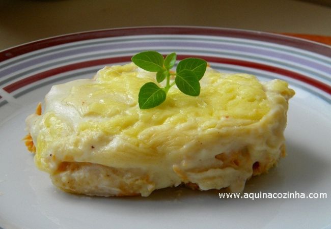 rondelli massa com recheio de frango