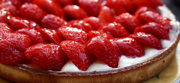 recheios para bolos e tortas e morango