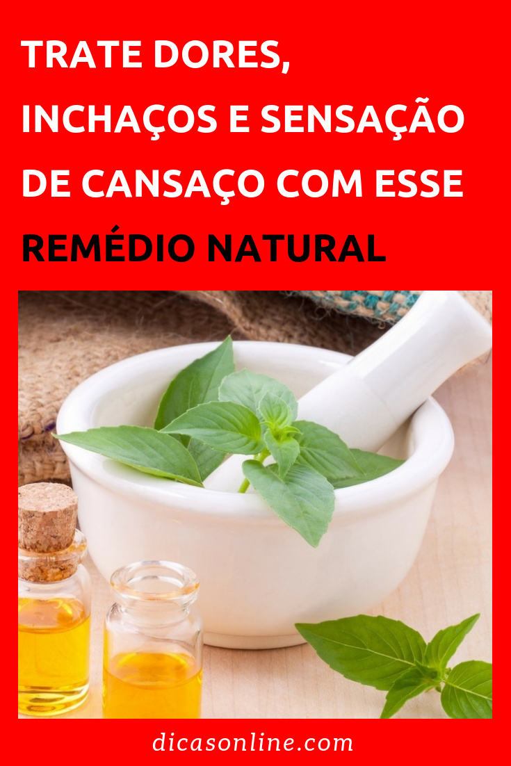 Remédio natural para dores