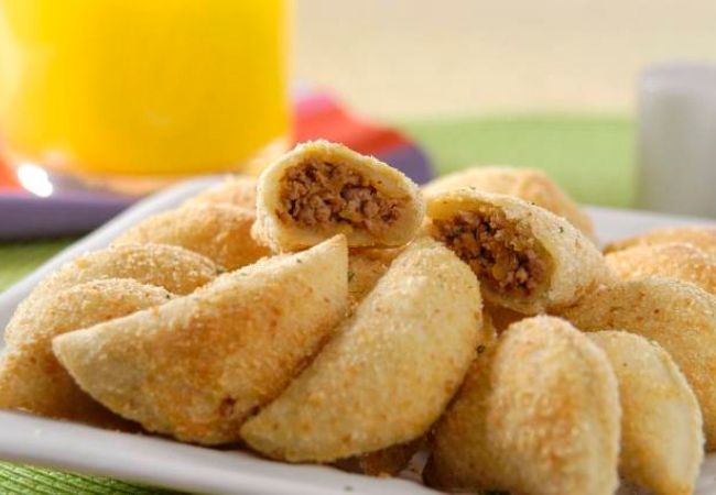 risole de carne sem glúten