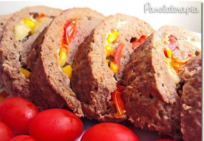 rocambole de carne moída light