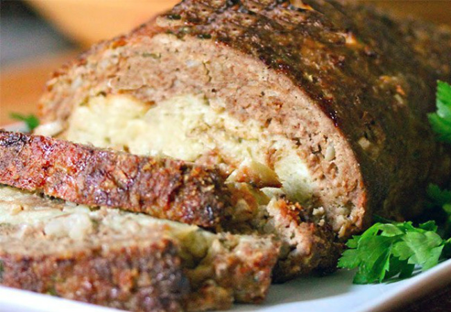 rocambole de carne moída queijo minas