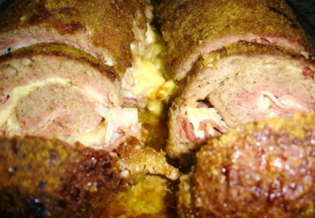 rolo de carne