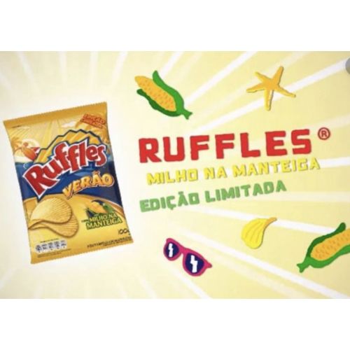 ruffles milho e manteiga